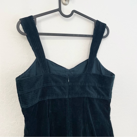 Madewell - Deep Green Corduroy Mini Dress- 4 - Picture 12 of 16